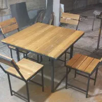 نیمکت ناهار خوری سطل زباله قفس و منقل