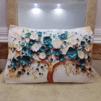 سه بعدی|رختخواب، بالش، پتو|خاش, |دیوار