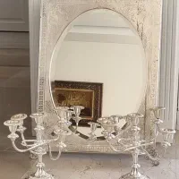 آینه و شمعدان