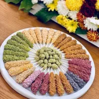 نبات های طعم دار و کاراملی و قند های تزئینی شیک