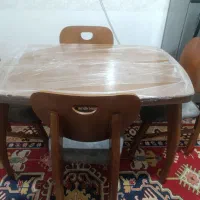 میز چهار نفری بدون صندلی
