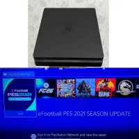 پلی استیشن4اسلیم یکترا با یکسال گارانتی،با20تابازی