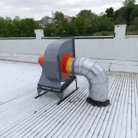 ساخت هودهای صنعتی|کافی‌شاپ و رستوران|رشت, منظریه|دیوار