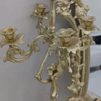 ست لوستر آینه شمعدان