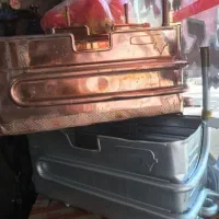 تعویض مبدل آبگرمکن دیواری بوتان کهنه با نو|آبگرمکن، پکیج، شوفاژ|قزوین, |دیوار
