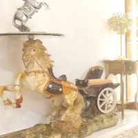 میز تلفن آنتیک و سالم