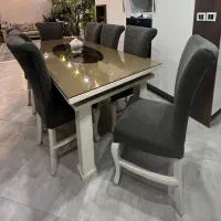 فروش میز و صندلی نهار خوری ۸نفره|میز و صندلی غذاخوری|رشت, نامجو|دیوار