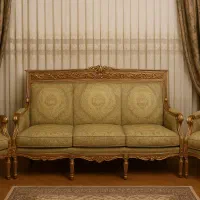 مبل سلطنتی ۹ نفره|مبلمان خانگی و میز عسلی|میاندوآب, |دیوار