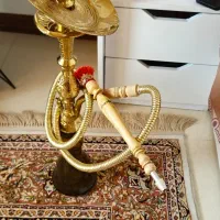 قلیان برنجی نقش نگار دار