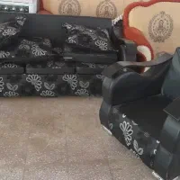 مبل پنج نفره رنگ مشکی