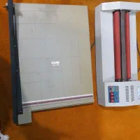 دستگاه پرس کارت و لمینتور سایز برگه A4