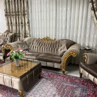 مبل مبلمان راحتی کلاسیک 7 نفره