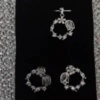 نیم ست تمام نقره شیک قیمت مناسب|جواهرات|لنگرود, |دیوار