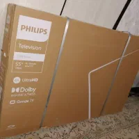 تلویزیون ۵۵ اینچ فلیپس 4K اسمارت آندروید آکبند