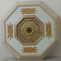گل سقفی دکراتیو دور لوستر/دکوراسیون سقف/بازسازی|صنایع دستی و سایر لوازم تزئینی|تهران, حسن‌آباد|دیوار