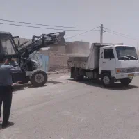 حمل نخاله شن ماسه خاک خاور اتاق بزرگ لبه دار|خدمات حمل و نقل|زابل, |دیوار