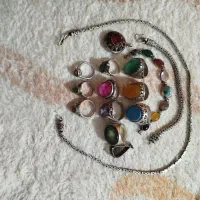 گردنبندوانگشترنقره