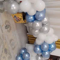 ریسه دومتری بادکنک کروم