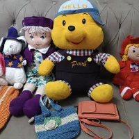 چندتاعروسک|اسباببازی|بابل, |دیوار