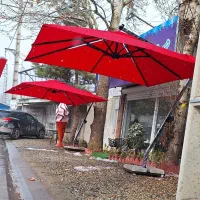 چتر سایبان ویلای ساحلی کافی شاپ حیاط رستوران و