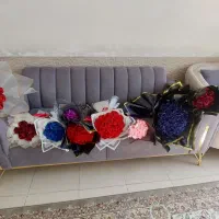 دسته گل های روبانی