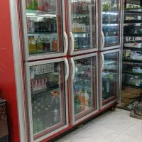 یخچال ویترینی دوطرف نماا
