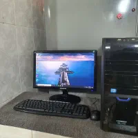 کامپیوتر قدرتمندi3 رم8گیگ هارد500گیگ مانیتورLED