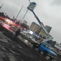 اجاره جرثقیل بالابر نیسان ۱۲ متری