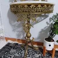 آینه و شمدان برنز|صنایع دستی و سایر لوازم تزئینی|نهاوند, |دیوار