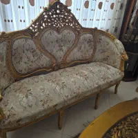 مبل ۹ نفره استیل منبت کاری شده|مبلمان خانگی و میز عسلی|تهران, چهارصد دستگاه|دیوار
