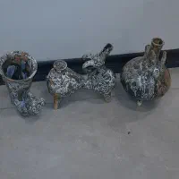 ۳عدد سفال طرح زیر خاکی سالم