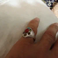 انگشترکهنه تسبح سندلوس.|جواهرات|تبریز, |دیوار