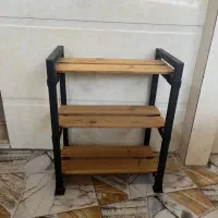 جا کفشی ترکیب فلز و چوب،استند نماز وپایه چرخ خیاطی|جاکفشی، کمد، دراور|اندیمشک, |دیوار