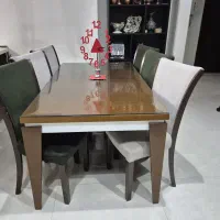 میز غذاخوری 6 نفره