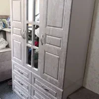 کمد سرویس خواب باتشک نو ی نو|تخت و سرویس خواب|ری, فیروزآبادی|دیوار