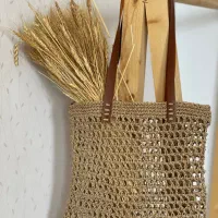 کیف رافیا هدیه روز مادر|کیف، کفش، کمربند|شیراز, دینکان|دیوار