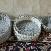 سبدهای زیبا حصیری|صنایع دستی و سایر لوازم تزئینی|مشهد, پروین اعتصامی|دیوار