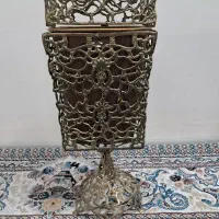 ست سطل زباله و دستمال برنجی