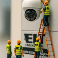 فروشگاه  دوربین مداربسته آیفون تصویری efef