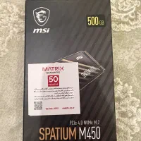 Sad Msi 500GB PCle 4.0 NV/Me M.2 SPATIUM M450