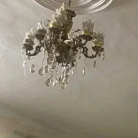 لوستر برنجی|لوستر و چراغ آویز|ساوه, |دیوار