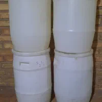 بشکه پلاستیکی جنس خوب ۵۰ لیتری
