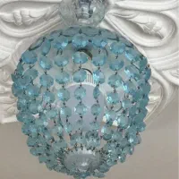 لوستر عتیقه با رنگی خاص