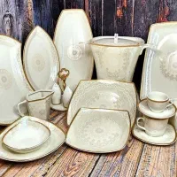 سرویس ۱۲ نفره یک بار هم استفاده نشده زیر قیمت