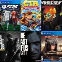 فول بازی انتخابی ps5 و ps4 قیمت بسیار ویژه