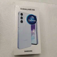 گوشی موبایل a55 رنگ آبی یخی