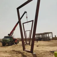 جوشکاری واهنگری سیار اسکلت فلزی سوله شیروانی سقف