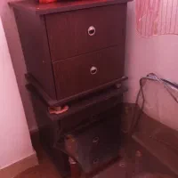 ۲عددکمد بزرگ.میز آرایش.۲عدد دراور کنار تخت.جا کفشی|جاکفشی، کمد، دراور|زنجان, |دیوار