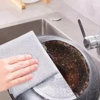 اسکاچ نانو درجه ۱ جدید دو لایه توری آنتی باکتریال|لوازم نظافت|ماهدشت, |دیوار