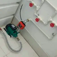 لوله کشی آب وفاضلاب+نصب پمپ و شیرآلات